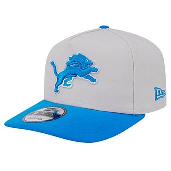 Men's New Era Stone Detroit Lions Decent 9FIFTY A-Frame Snapback Hat
