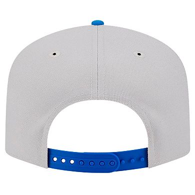 Men's New Era Stone Detroit Lions Decent 9FIFTY A-Frame Snapback Hat