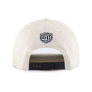 Men's '47 Cream/Black Vegas Golden Knights Expansion Debut Two-Tone Hitch Adjustable Hat