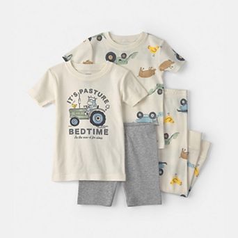 Baby & Toddler Boy Carter's 4 pc Pajama Top & Pajama Bottoms Set