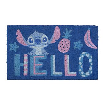 Disney's Lilo & Stitch Hello Summer 18" x 30" Coir Door Mat