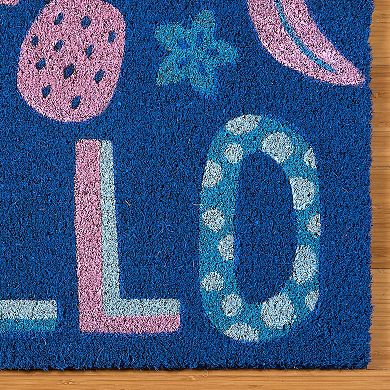 Disney's Lilo & Stitch Hello Summer 18" x 30" Coir Door Mat