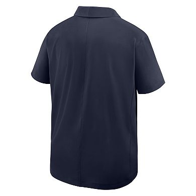 Men's Nike Navy Virginia Cavaliers Woven Polo