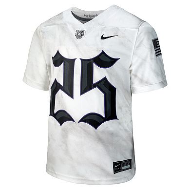 Youth Nike #25 White Army Black Knights Army 250 Collection Replica Game Jersey