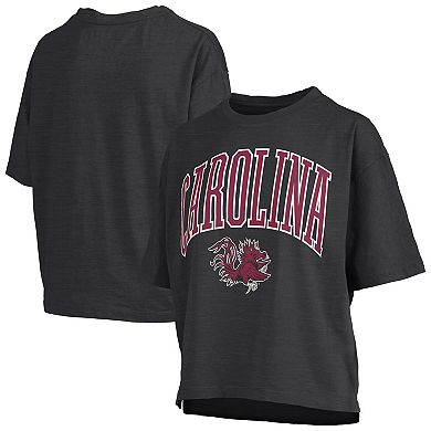 Women's Pressbox Black South Carolina Gamecocks Nelson T-Shirt