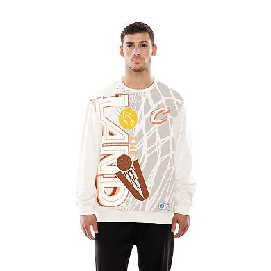 Men's New Era Tan Cleveland Cavaliers 2025/26 City Edition Sweatshirt