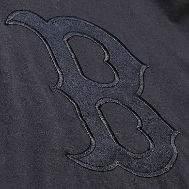 Men Mitchell & Ness Black Boston Red Sox Cooperstown Collection Phantom T-Shirt