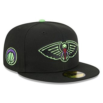 Men's New Era Black New Orleans Pelicans 2025/26 City Edition 59FIFTY Fitted Hat