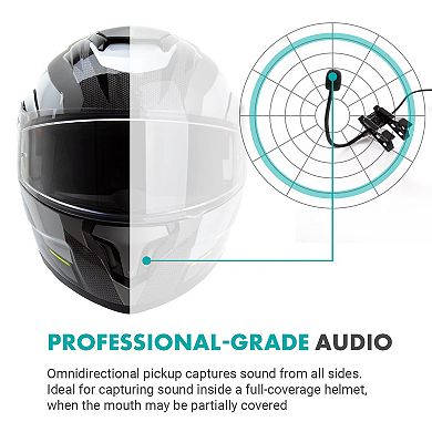 Movo ACM400 Flexible Gooseneck Omnidirectional Microphone for Motovlogging