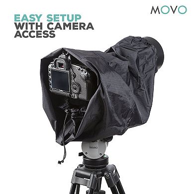 Movo CRC17 Storm Raincover Protector for DSLR Cameras (Small Size: 17 x 14.5)