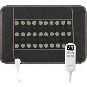 32"x21" Far Infrared Heating Pad with Tourmaline, 6 Heat Settings for Full Body Pain Relief