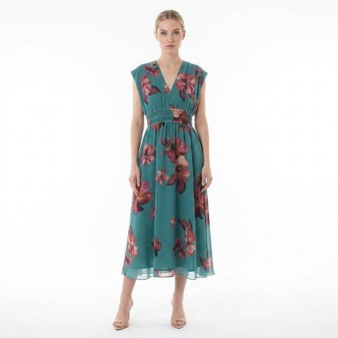 Женские платья Maison Women's Maison Tara Chiffon Midi Dress