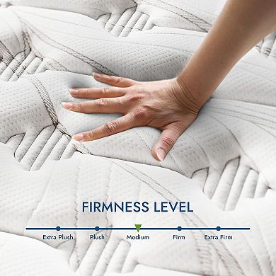 High Quality 12" Diamond Innerspring Hybrid and Cooling Gel Memory Foam Mattress