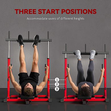 Soozier Leg Press Machine with Adjustable Leg, Back, Head Positions