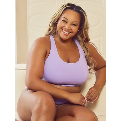 The Serena - Wireless Racerback Cotton Sports Bra