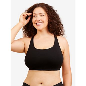 The Serena - Wireless Racerback Cotton Sports Bra