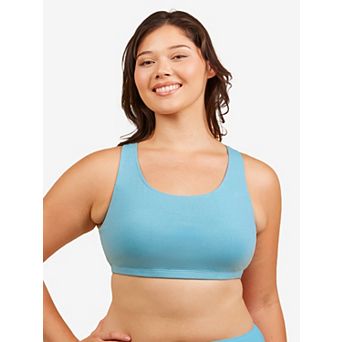 The Serena - Wireless Racerback Cotton Sports Bra