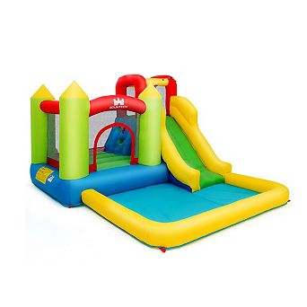 Inflatable Bounce House Water Slide Jump Bouncer without Blower