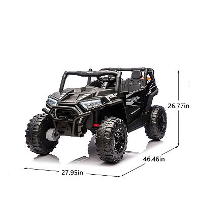 Whisen 24V 2-Seater Kids Ride-On Car with Parents Remote Control