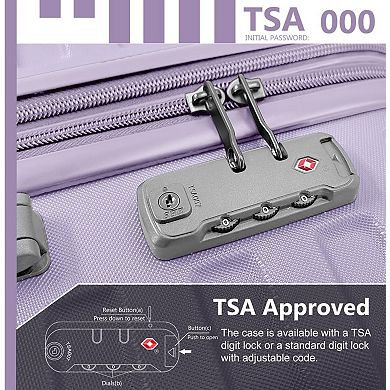 Luggage Sets of 6 Spinner Wheels Suitcases with Duffel Bags