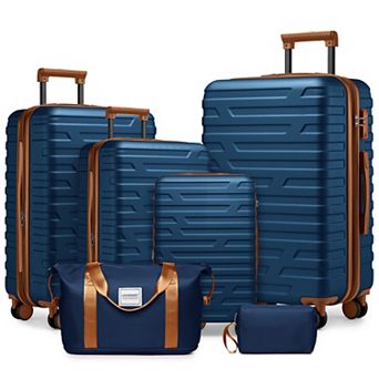 Luggage Sets of 6 Spinner Wheels Suitcases with Duffel Bags