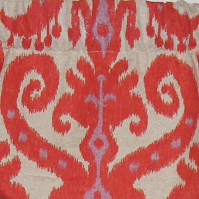 Southwest Butterfly 100% Cotton with Fully Lined 3" Rod Pocket Valnance for Windows