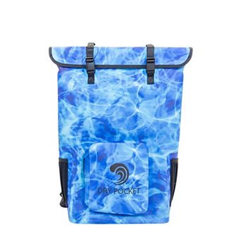 Auto-sealing, waterproof, and floating backpack cooler
