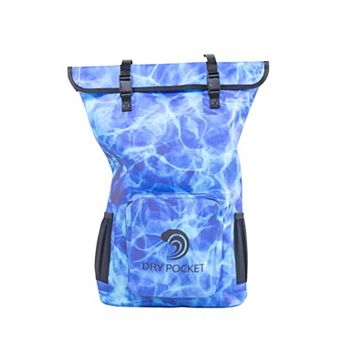 Auto-sealing, waterproof, scent proof, and floating backpack dry bag