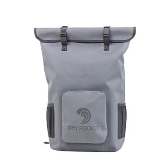 Auto-sealing, waterproof, scent proof, and floating backpack dry bag