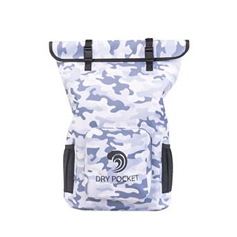 Auto-sealing, waterproof, scent proof, and floating backpack dry bag