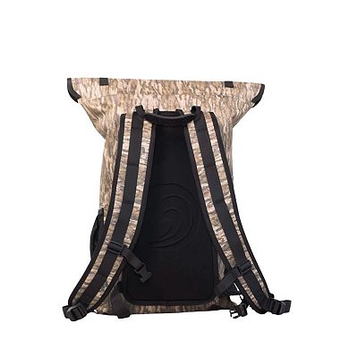 Auto-sealing, waterproof, scent proof, and floating backpack dry bag