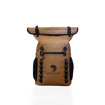 Auto-sealing, waterproof, scent proof, and floating backpack dry bag