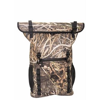Auto-sealing, waterproof, scent proof, and floating backpack dry bag