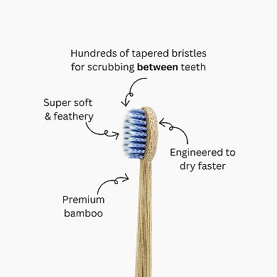 ELIMS Premium Bamboo Toothbrush