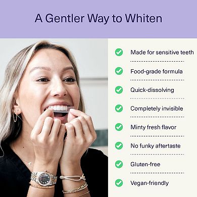 ELIMS Magic Melt-Away Teeth Whitening Masks Dentist Made For Sensitive Teeth