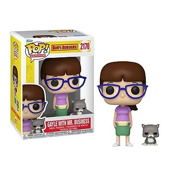 Funko Pop! Bobs Burgers: Gayle with Mr. Business #2170