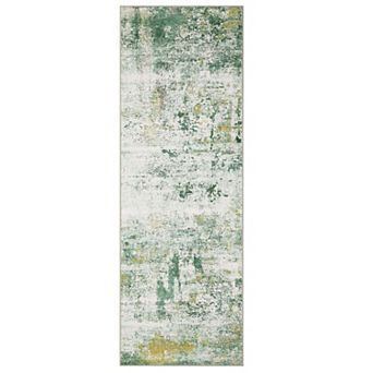 Area Rugs Runner Rugs Washable Modern Abstract Soft Carpet for Living Room Nursery Office Hallway