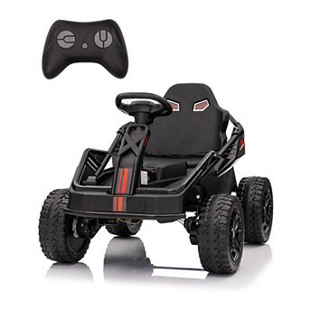 24V Kids Electric Car, 200W 4x4 Ride-On Toy, Parent Control, Adjustable 16" Seat, 4 Shock Absorbers
