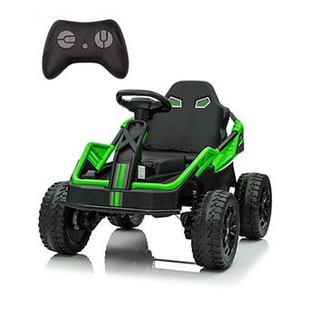 24V Kids Electric Car, 200W 4x4 Ride-On Toy, Parent Control, Adjustable 16" Seat, 4 Shock Absorbers