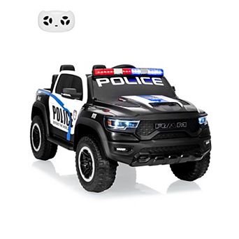 Officially Licensed 12V RAM Kids Ride-On Pickup Truck with Parental Remote Control, 3-Speed Settings
