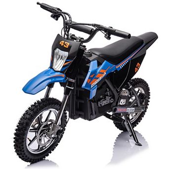 36V Kids Ride On Dirt Bike, 500W Motor, Up to 15.5 MPH, Off-Road Electric Motorcycle with Disc Brake
