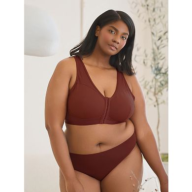 The Harper - Wireless Mesh Front-Closure Bra