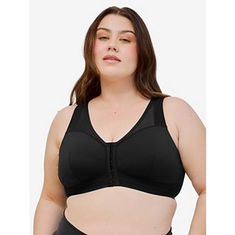 The Harper - Wireless Mesh Front-Closure Bra