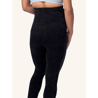 Maternity Bump and Back Support Leggings - Built-In Belly Band