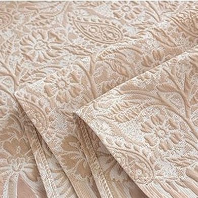 Floral Embroidered Table Runner with Intricate Pattern Detailing