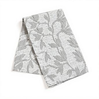 Floral Embroidered Table Runner with Intricate Pattern Detailing