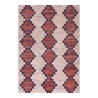 Timantii Modern Trellis Kilim Area Rug