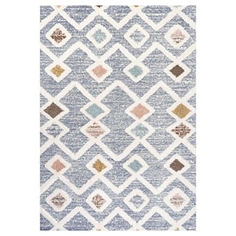 Monique Trellis High-low Area Rug