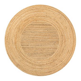 Harmony Boho Jute Circle Area Rug