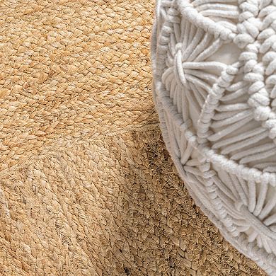Harmony Boho Jute Circle Area Rug